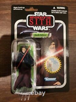 Star Wars Vintage Collection VC12 Darth Sidious Revenge of The Sith Hasbro 2010