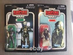 Star Wars Vintage Collection Vcp 01 Vcp 02 Zuckass & 4-lom Foil Cards Mint