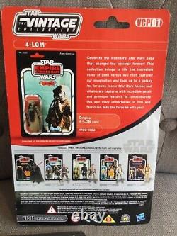 Star Wars Vintage Collection Vcp 01 Vcp 02 Zuckass & 4-lom Foil Cards Mint