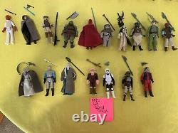 Star Wars Vintage Figure Lot FIRST 79 FIGURES 1977-1984 (Complete Collection)