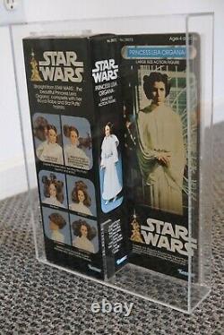 Star Wars Vintage Leia Organa AFA 85 Graded MISB 1978 12 Inch Large Kenner Doll