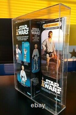 Star Wars Vintage Luke Skywalk AFA 80 Graded MISB 1978 12 Inch Large Kenner Doll