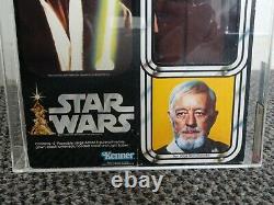 Star Wars Vintage Obi Wan Ben Kenobi AFA 80 MISB 1978 12 Inch Large Kenner READ