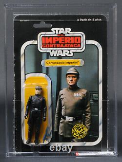 Star Wars Vintage PBP/POCH ESB 41 Back Imperial Commander AFA 80 (80/85/85) MOC