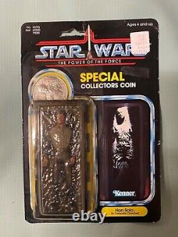 Star Wars Vintage POTF Han Solo in Carbonite MOC