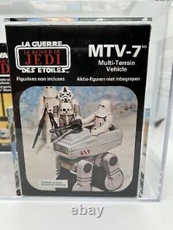 Star Wars Vintage Palitoy Clipper MTV-7 Mini Rig AFA U85 Uncirculated Kenner