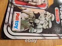 Star Wars Vintage Palitoy Stormtrooper 12 Back Partially open MOC 1978 VINTAGE
