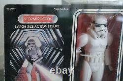 Star Wars Vintage Stormtrooper AFA 80 Graded MISB 1978 12 15 Inch Large Kenner