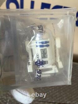 Star Wars Vintage Takara Wind-Up R2-D2 Sealed Baggie AFA 90 MINT 1978 Japanese