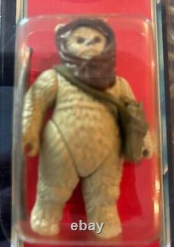 Star Wars Vintage Warok The Ewok 1985 Moc Power Of The Force Kenner