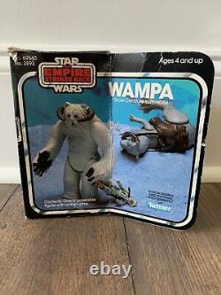 Star Wars Wampa Box Rebel Commander Scene Mail Away Kenner Vintage 1981 Esb Rare