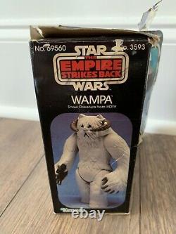 Star Wars Wampa Box Rebel Commander Scene Mail Away Kenner Vintage 1981 Esb Rare