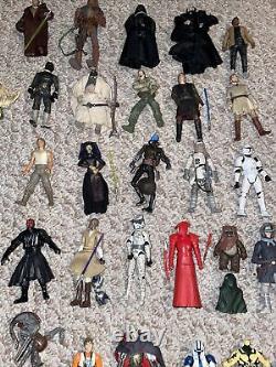Star Wars lot of 50+ figures vintage collection-saga-otc-clone wars ROTS hasbro