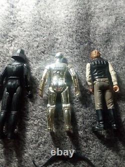 Star Wars vintage action figure lot3 Darth Vader made in 1977 Other made in 1983