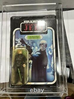 Star Wars vintage palitoy Jedi Luke MOC unpunched beautiful