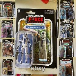 Star wars 3.75 vintage collection lot of 9
