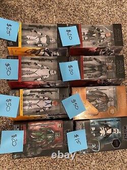 Star wars Black Series/funko/vintage Lot