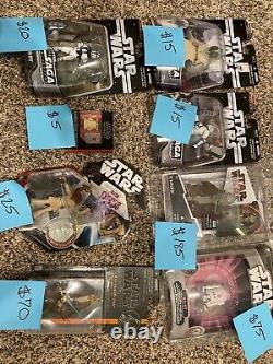 Star wars Black Series/funko/vintage Lot