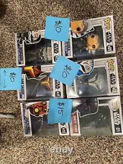 Star wars Black Series/funko/vintage Lot