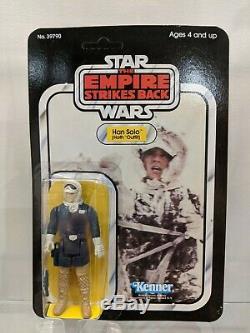 Star wars Han solo Hoth Vintage 32 back-A moc Kenner unpunched beauty