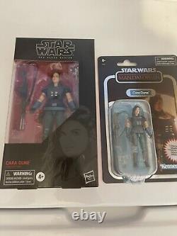 Star wars cara dune black series 101 and Vintage collection