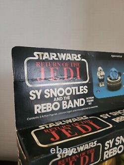 Sy Snootles and the Max Rebo Band 1983 STAR WARS Vintage MIB NEW SEALED
