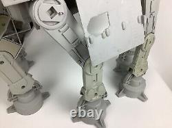 Two Vintage Star Wars AT-AT Imperial Walker Vehicles 1981 Kenner Incomplete