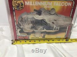 VINTAGE 1982 STAR WARS MILLENNIUM FALCON MICRO COLLECTION KENNER-Sealed-AFA 75+