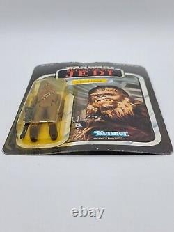 VINTAGE 1983 Star Wars Return of The Jedi Chewbacca No. 38210, Unpunched Card
