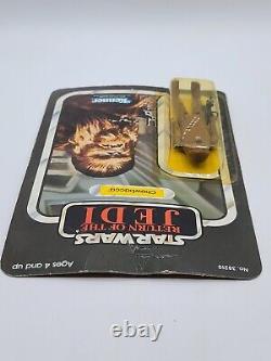 VINTAGE 1983 Star Wars Return of The Jedi Chewbacca No. 38210, Unpunched Card