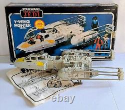 VINTAGE KENNER 1983 Y-WING? 100% Complete Collector Grade Working Star Wars