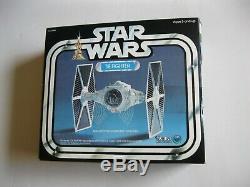 VINTAGE KENNER STAR WARS TIE FIGHTER FIGURE VEHICLE 100% COMPLETE With BOX ETC