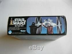 VINTAGE KENNER STAR WARS TIE FIGHTER FIGURE VEHICLE 100% COMPLETE With BOX ETC