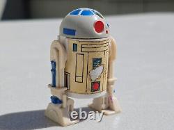 VINTAGE STAR WARS DROIDS R2-D2 3.75 Figure 1985 Head Clicks Kenner Rare Cartoon