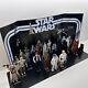 Vintage Star Wars Kenner 1978 Early Bird Figures With Replica Weapons + Display
