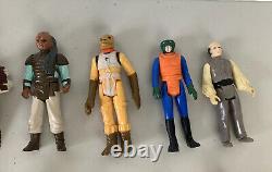 Vintage 1970s 1980s Star Wars Action Figures Lot of 21 Figures