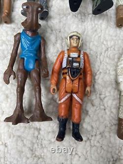 Vintage 1970s And 1980s Kenner Star Wars Action Figure Lot Large 21