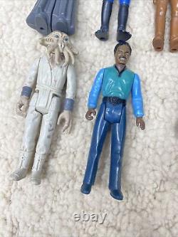 Vintage 1970s And 1980s Kenner Star Wars Action Figure Lot Large 21