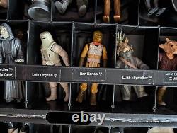 Vintage 1977 1983 Kenner Star Wars Lot Of 24 With Darth Vader Case