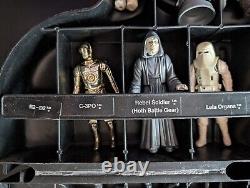 Vintage 1977 1983 Kenner Star Wars Lot Of 24 With Darth Vader Case