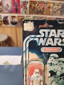 Vintage 1977 Star Wars 12 Back C Stormtrooper