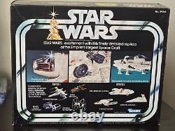 Vintage 1977 Star Wars Die Cast Millennium Falcon With Box, Bubble & Insert