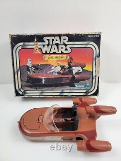 Vintage 1978 Kenner Star Wars Landspeeder Vehicle Complete With Box