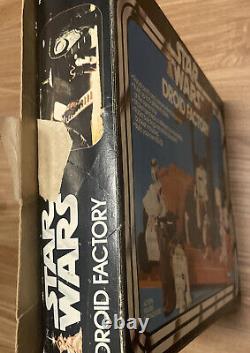 Vintage 1979 Kenner Star Wars DROID FACTORY Playset with Original Box not cib