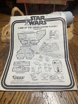 Vintage 1979 Land of the Jawas Action Playset STAR WARS W Box