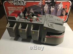 Vintage 1979 Star Wars Imperial Troop Transporter Within Its Original Box