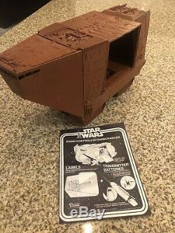 Vintage 1979 Star Wars Jawa Sand Crawler Kenner Rare & Must-have Item