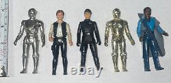 Vintage 1980 Star Wars Darth Vader Collector Storage Case Original With Toys
