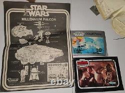 Vintage 1981 Star Wars Millennium Falcon ESB with Box Instructions Complete