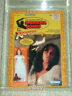 Vintage 1982 KENNER AFA 80 MARION RAVENWOOD INDIANA JONES ROTLA 9 BACK CARD MOC